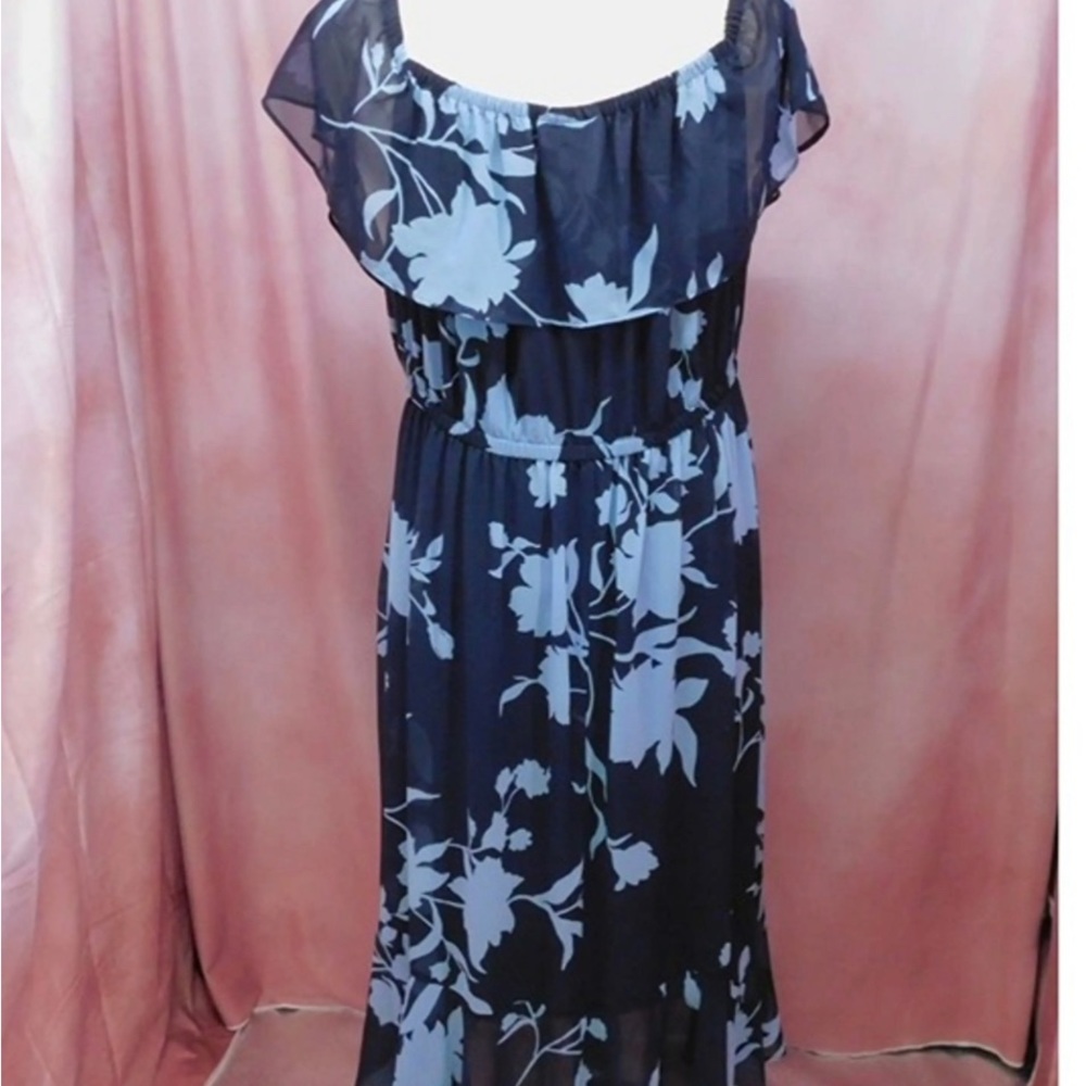 Off the shoulder Lane Bryant dress